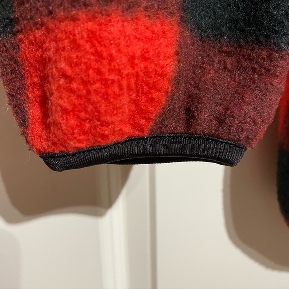 Vintage Bugle Boy Buffalo Plaid Fleece Size 5/6 - Picture 6 of 6